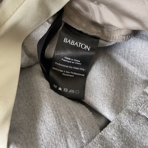 Grey Babaton tailored trousers - Picture 4 of 6